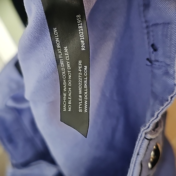 NWT Widow convertible wide leg pant - Picture 7 of 8